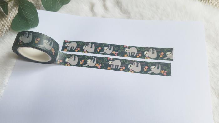 Washi Tape Faultier